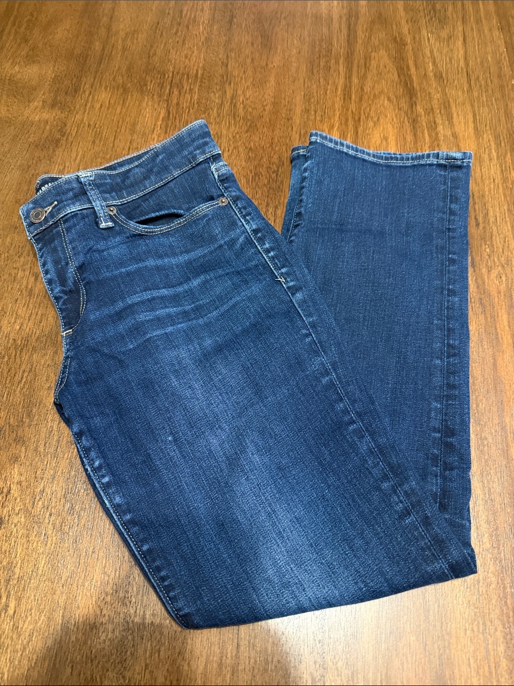 Lucky Brand Mid Rise Sweet Straight Dark Wash Ankle Jeans Size 29 Size 8